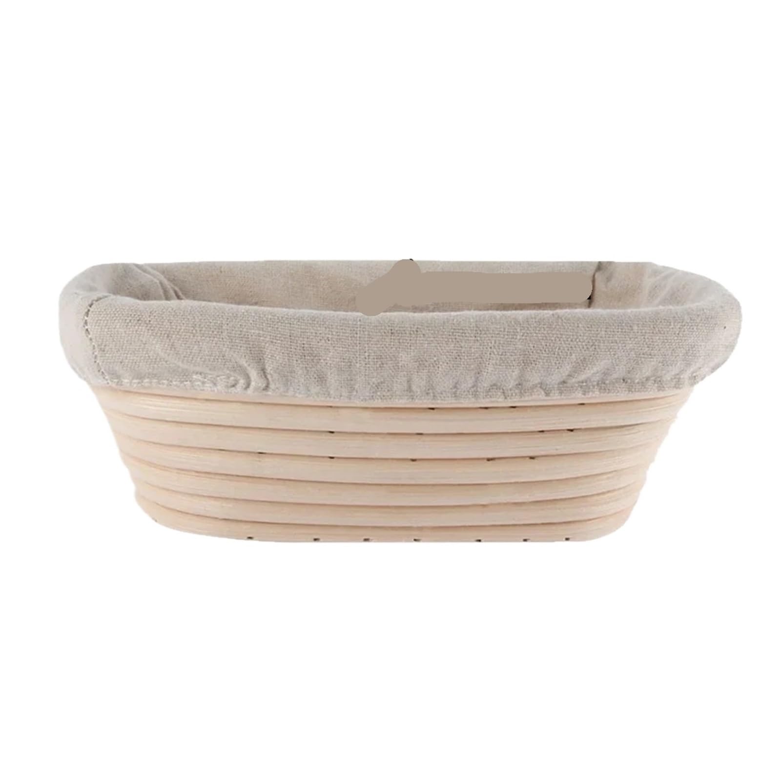 Paniers De Fermentation Du Pain Pâte Banneton Brotform Dougn paniers à pain en rotin panier à levain de Fermentation en osier Pour La Fermentation Du Pain(30.5x15x8cm)