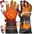 Stofiro Heated Gloves for Men Women,Electric Gloves with 2 Rechargeable Battery,3 Heating Levels,4 Power Indicator,Touchscreen,Gift Thermal for Cold Winter Outdoor Work/Skiing/Motorcycling,Large