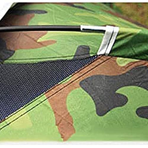 Carpa camuflada impermeable para 3-4 personas azul miniatura 5