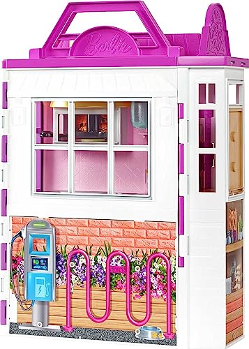 Barbie-Coffret-Le-Restaurant-de-avec-Une-poupee-Mannequin-Plus-de-30-Accessoires-et-6-Zones-de-Jeux-Jouet-Enfant-Des-3-Ans-HGP59 Barbie Coffret Le Restaurant de avec Une poupée Mannequin, Plus de 30 Accessoires et 6 Zones de Jeux Jouet Enfant, Dès 3 Ans, HGP59 – Image 7