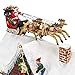 Best Choice Products Pre-Lit Musical Tabletop Christmas Village Decoration for Fireplace Mantle, Centerpiece w/ 9 Songs