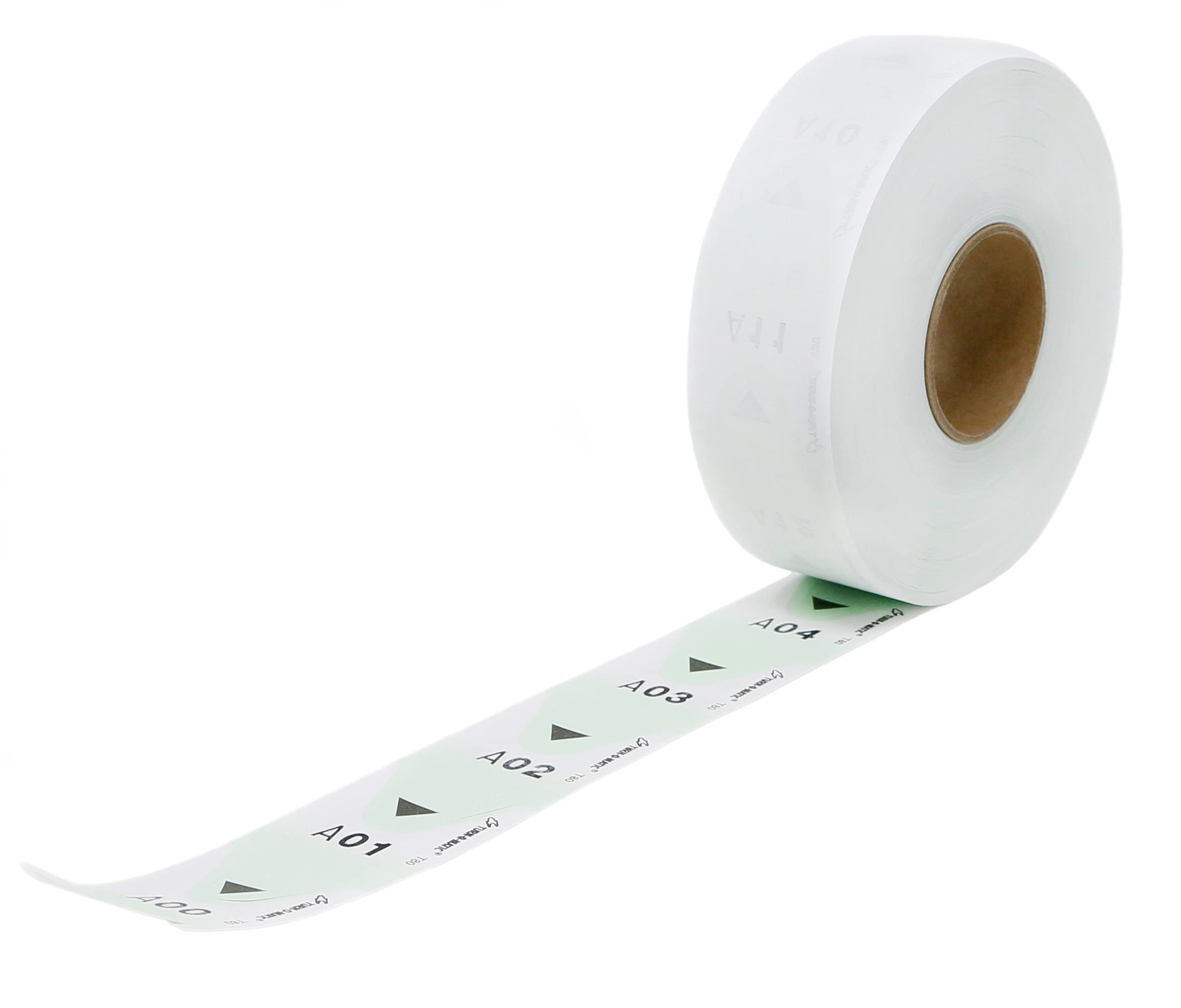 Alzatex Turn-O-Matic T80 2-Digit Take A Number Tickets (Green)