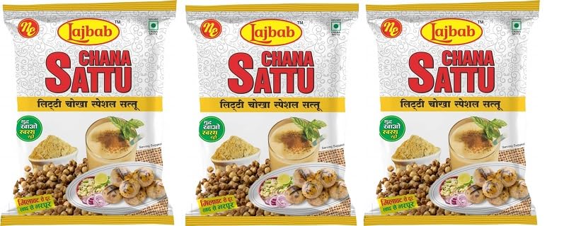 Lajbab Litti Chokha Special Chana Sattu 200g (Pack of 3Pcs) (B0CFYSW1XD) Amazon Price History, Amazon Price Tracker