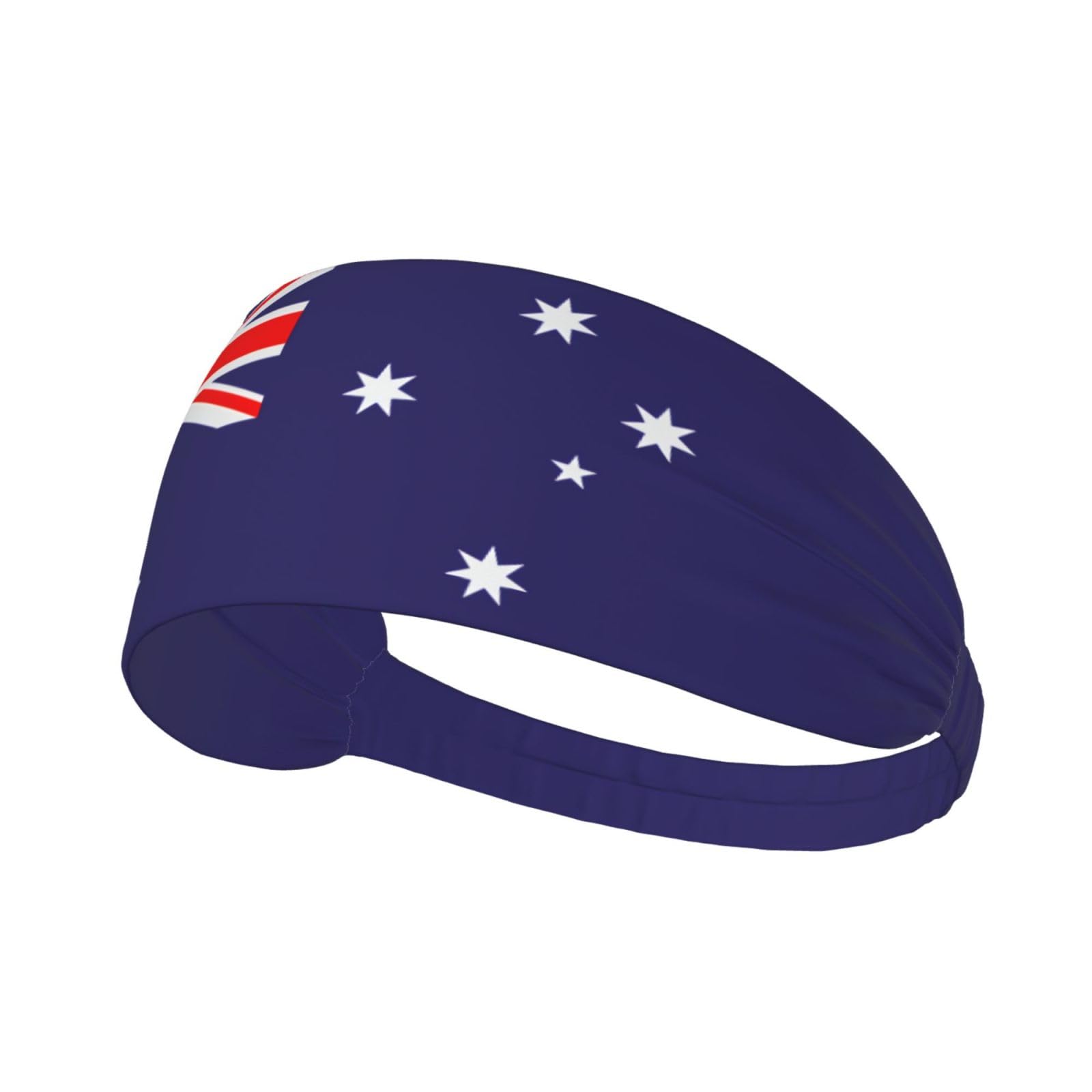 Cute Australia Flag Sweatbands Sport Headbands for Men Women Yoga Stretchy Headband for Cycling,Running, Gym