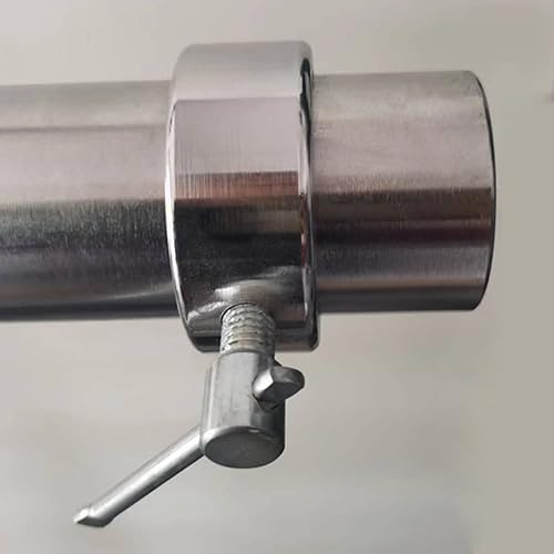 Miniatura 5 de Collares de barra, clips de cuello de barra de 2 pulgadas, par de clips de abrazadera de barra de acero inoxidable para levantamiento de pesas,