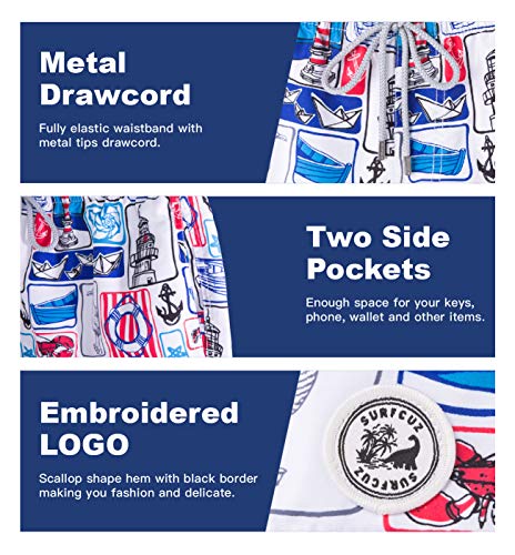 Image of SURF CUZ Men's Quick Dry Light Weight Pace Running Shorts Active Shorts