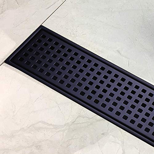 Orhemus Linear Shower Floor Drain With Removable Cover Grid Grate 12 Inch Long Rectangle thumb #6