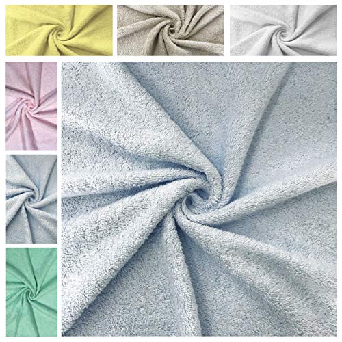 Panini Tessuti Chutes de tissus en éponge, 50 x 75 cm, idéales pour créations, ameublement salle de bain et créations artisanales Cover