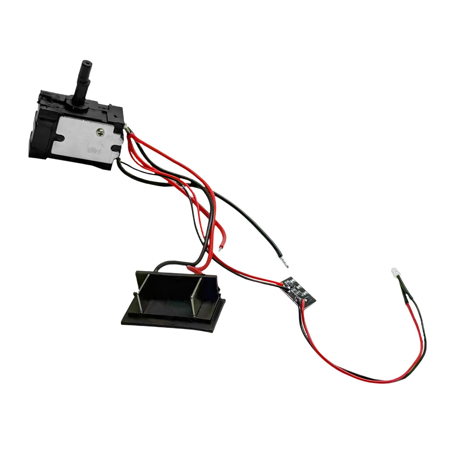 Limtula Light Ratchet Wrench Control Assembly With Led Board, Prewired Harness, Variable Speed Response, 21V Reference For Repair Maintenance