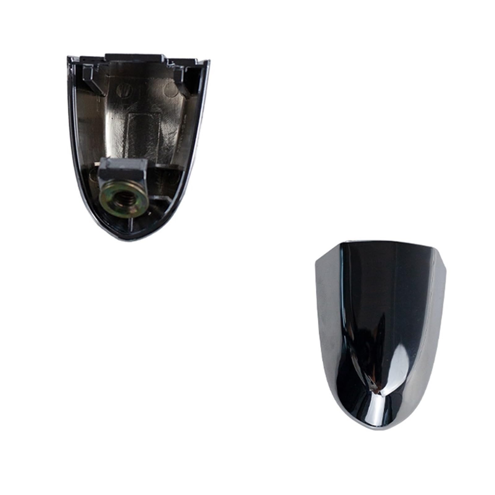 ZhanNuoBHd for Chery for Eastar Car Exterior Door Handle Outside Chrome Cover Vehicle Exterior Outer Door Handle(1 Pc Cover NO Hole)