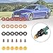 6 Set Fuel Injectors Repair Seal Kit, for BMW M3 323is 325is 525i E36 E34 M50 S50