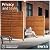 6.1ft H x 3.1ft W (1 Panel) Freestanding or Surface Mounted Enclo Privacy Screen, Wood Fence Screen, Outdoor or Indoor Decorative Privacy Panel, Great for Balcony, Patio, Deck, AZ18031