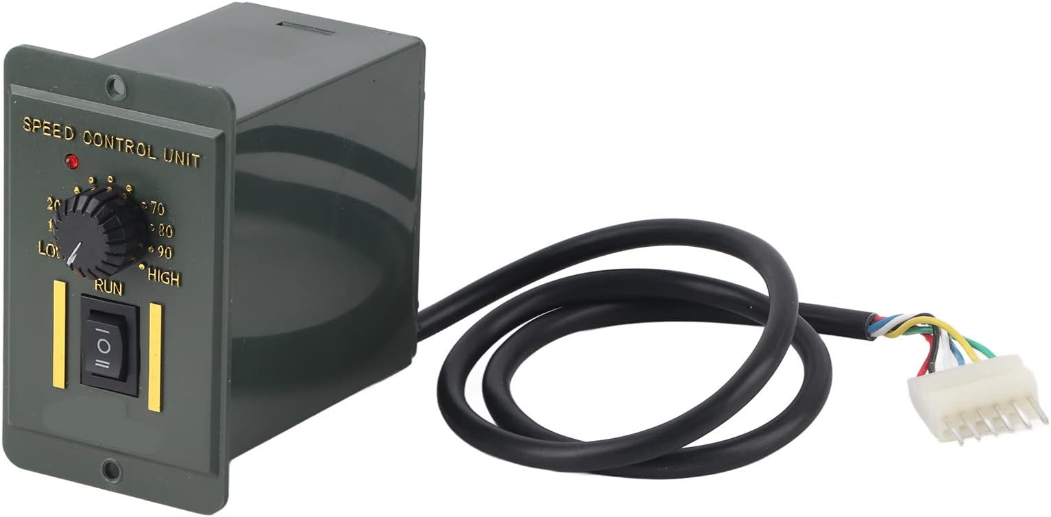 AC Motor Speed Controller CW Stop CCW Function Speed Controller 6 Pin Connector Motor Governor (120W)