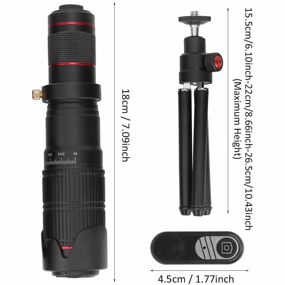 Amazon.co.jp: スマホ望遠レンズ 36X クリップ式レンズ iphone 望遠