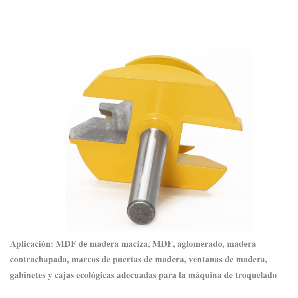 45 Grados Cerradura Mitre Router Bit con 8 mm vástago de carburo fresa de junta profesional para carpintería herramientas