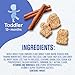 Gerber Animal Crackers, Snacks for Toddlers, Toddler Crackers, Vitamin E, Iron, Finger Foods, 4PK