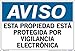 Vestil Notice Sign SI-N-34-B-AL-080 34 12.5X9.5 Aluminum .080 These Premises Protected by Closed Circuit Tv