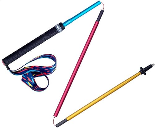WYKDD Collapsible Quick Lock Trekking Pole Hiking Pole Trail Running Walking Stick Carbon Fiber