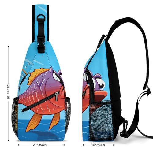 Bolso bandolera multifuncional para viaje y senderismo miniatura 2