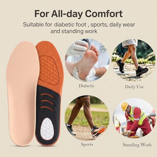 Plantillas diabéticas deportivas para hombre y mujer talla 13-18 US miniatura 5
