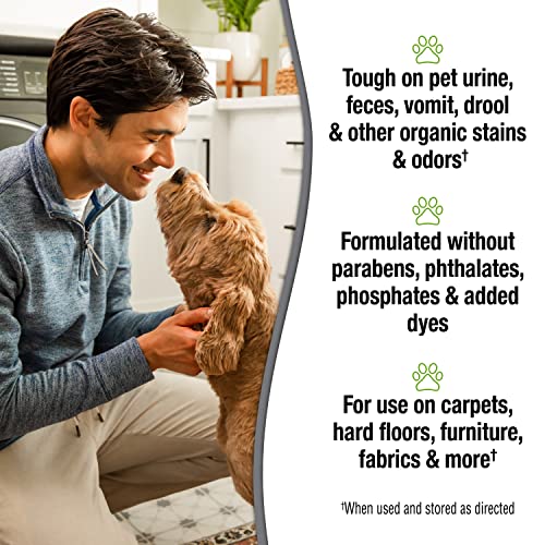Image of Nature's Miracle Simply Pet Stain and Odor Remover, 32 Ounce, Made with 86% Plant-Derived Surfactants