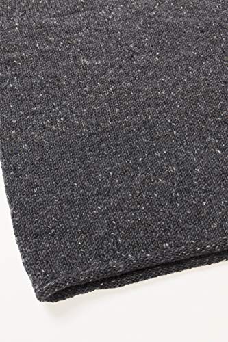 Aran Crafts Men's Irish Cable Knitted Curl Neck Sweater (100% Donegal Wool)4