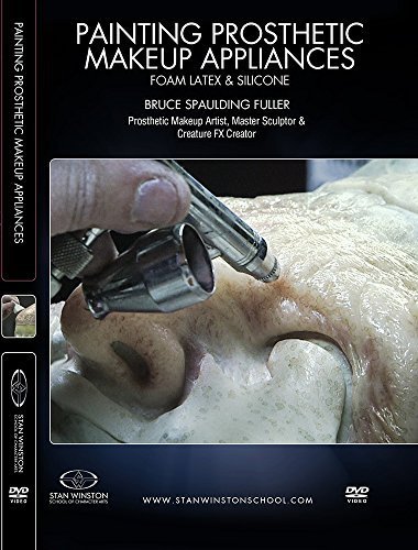 Painting Prosthetic Makeup Appliances - Foam Latex & Silicone by Bruce Spaulding Fuller Painting Prosthetic Makeup Appliances - Foam Latex & Silicone by Bruce Spaulding Fuller
