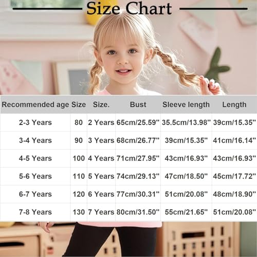 Boys Girls Cute Graphic Long Sleeve T-Shirt Loose Crewneck Pullover Kids Casual Cotton Tee Tops for 2-8 Years3
