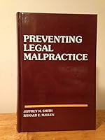 Preventing Legal Malpractice (Hornbooks (Paperback)) B00474LSRO Book Cover