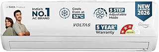 Voltas 1 ton 3 Star Split AC|Auto Clean|Sleep mode (123INV VECTRA EMERALD)