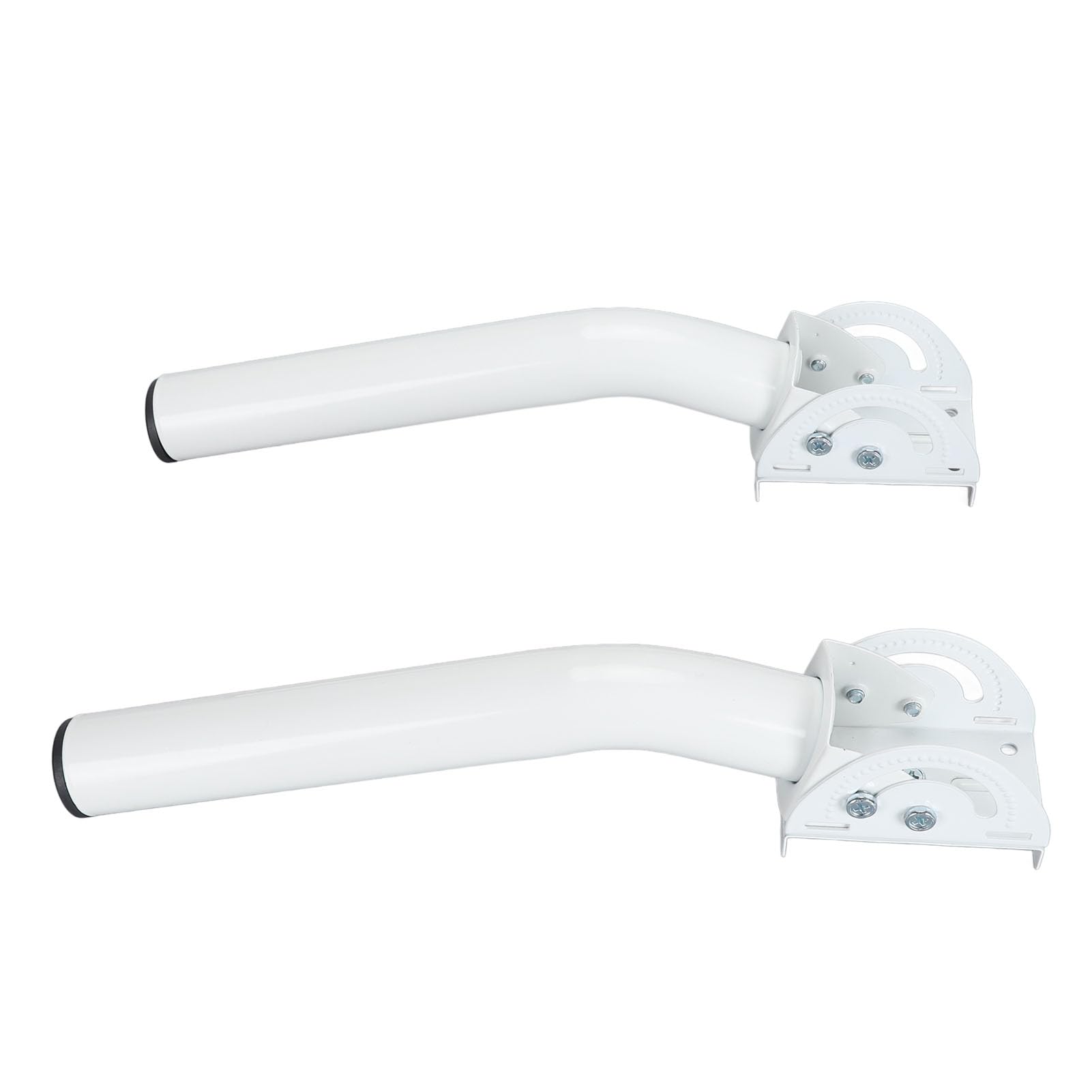Support De Antenne Rectangulaire V2 Résistant Intempéries Installation Murale Ou sur Poteau Toit Adapté Ferme Maison Angle Réglable 160° Acier Inoxydable