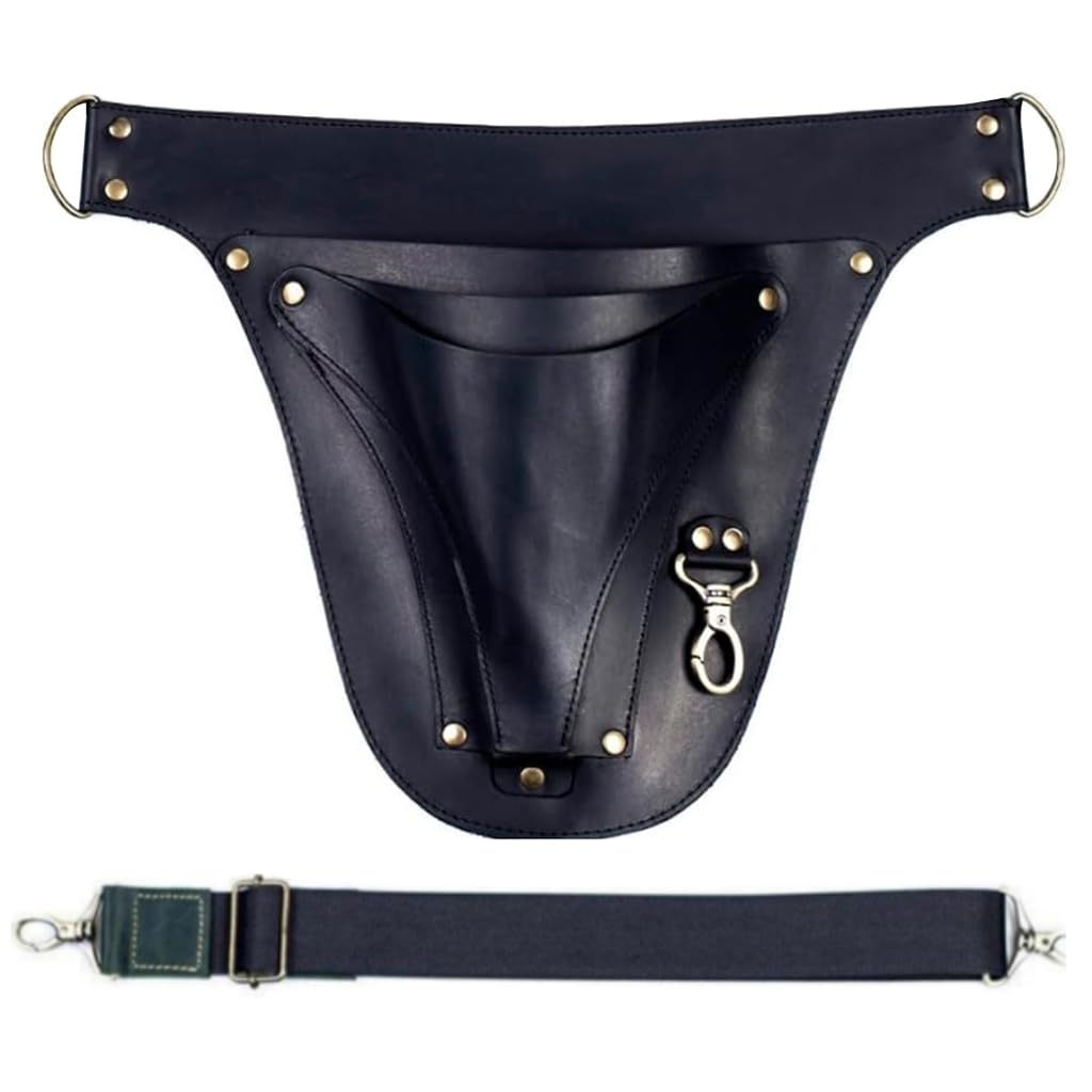 REDYY Leather Tool Pouches,Leather Florist Tool Belt Bag for Gardening Farmer Tool Holsters Pouches Small Carpenter Electrician Organizers Bag