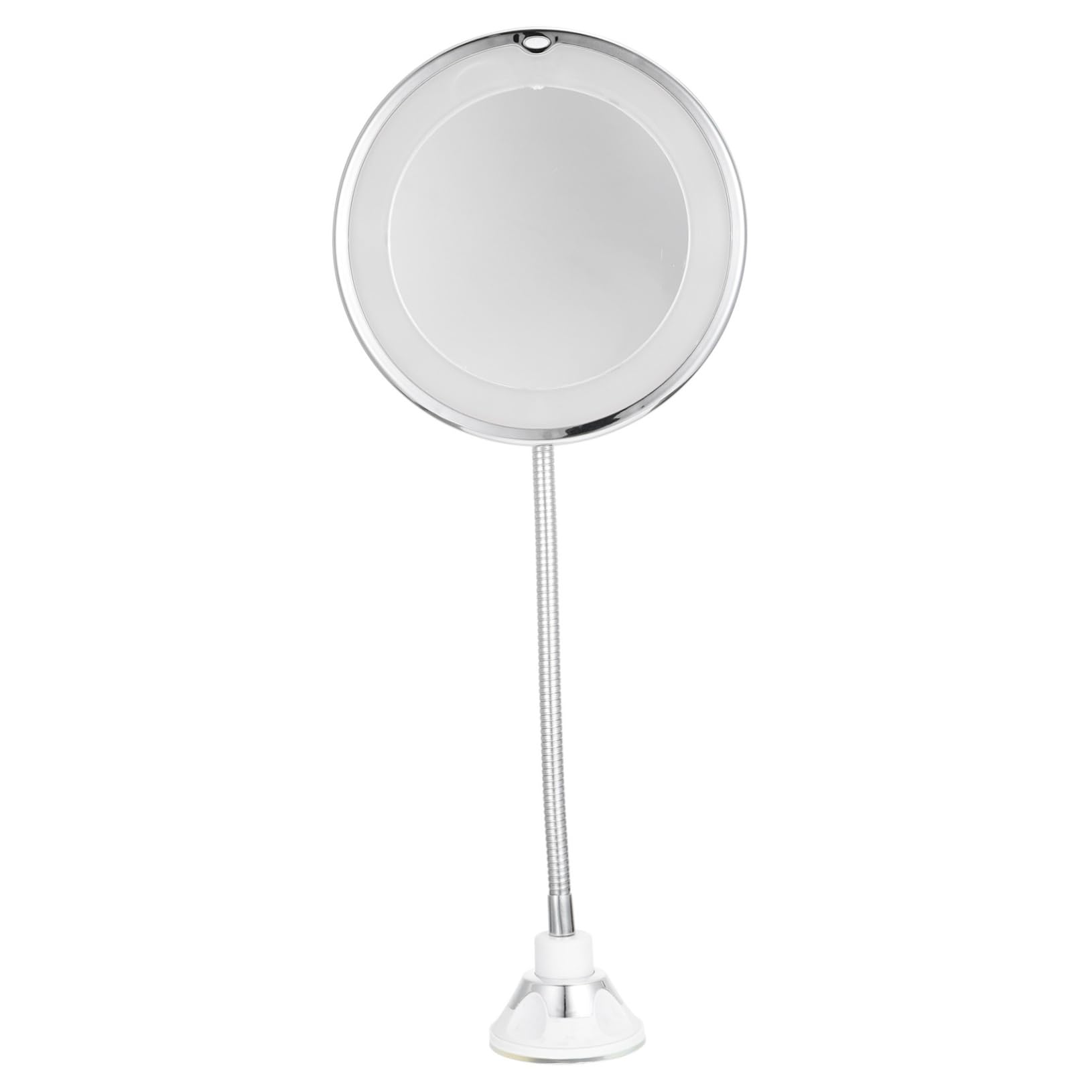 Miroir grossissant salle de bain Healvian avec lumière LED et ventouse de table