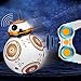 Bb8 Ferngesteuerte Roboter, 2,4 Ghz Star War Roboter mit Musik Sound Actionfigur Geschenk Spielzeug Ball Bb-8 für Kinder Geschenk 8-12