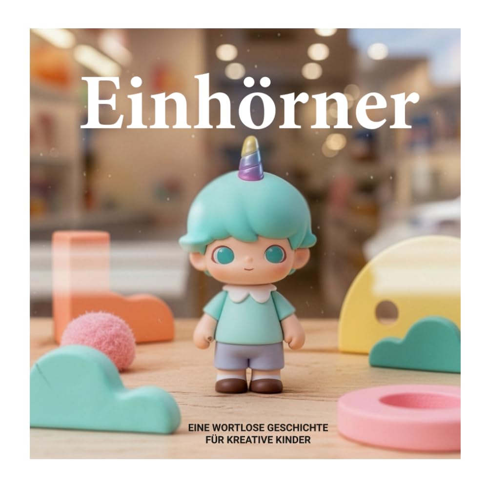 Einhörner: EINE WORTLOSE GESCHICHTE FÜR KREATIVE KINDER (LA INVASIÓN DE LOS UNICORNIOS)