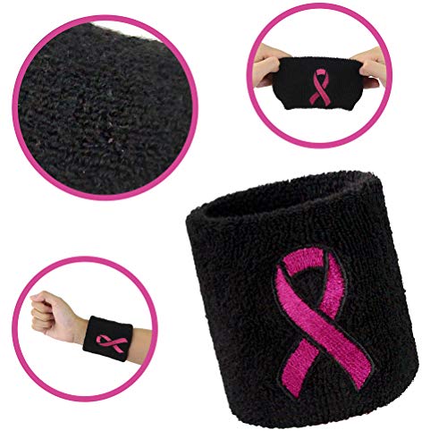 2 or 24 Pairs Breast Cancer Awareness Socks With Pink Ribbon Accessories，Thick Camouflage Pink Ribbon Socks for Events4