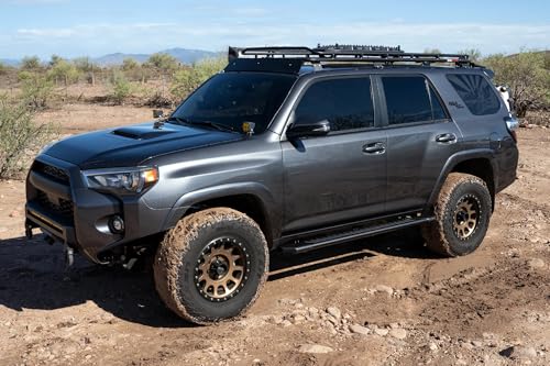 Estribos Raptor Series 5in OEM estilo aluminio negro miniatura 5