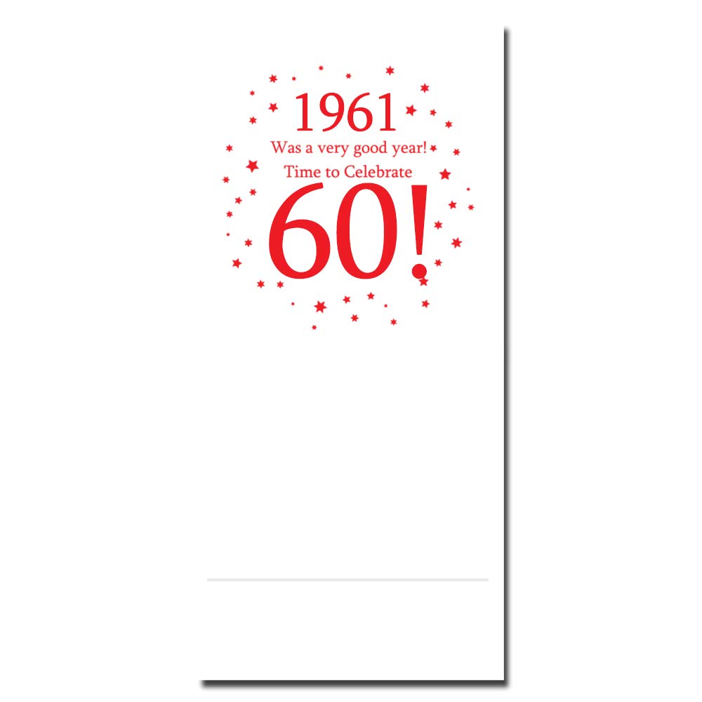 1961 60th Birthday Dinner Napkin (16 Count) by Partypro