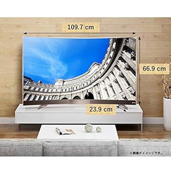 送料無料　曲面　TCL 49インチ　テレビ　TV Amazon | テイーシーエル 49型 曲面 フルハイビジョン 液晶