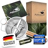 Mühlenwerk Passiermühle Edelstahl inkl. 3 Passier-siebe