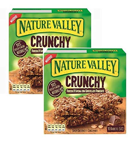 Nature Valley Crunchy Oats n Dark Chocolate (Pack of 2)