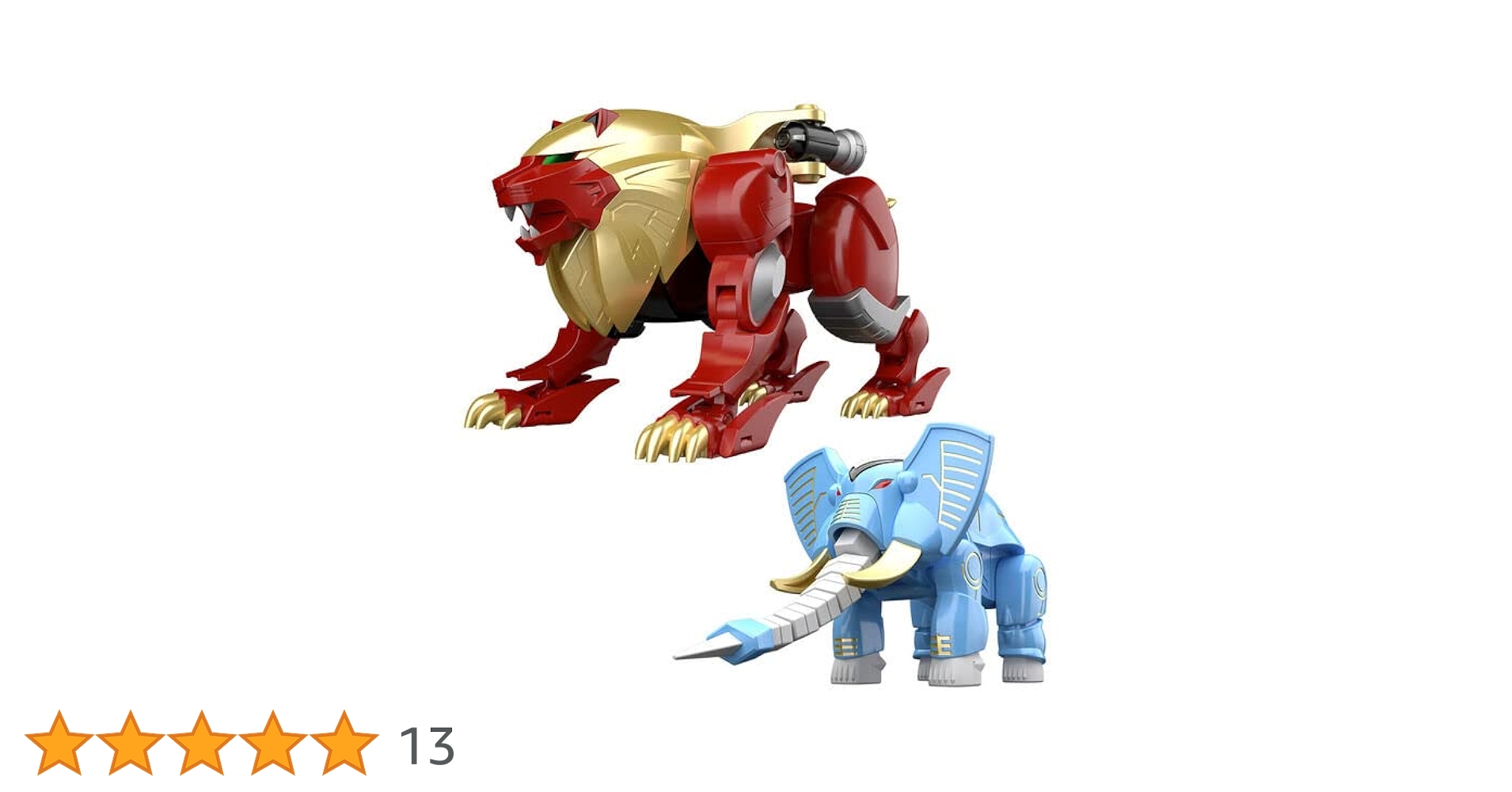 SMPガオライオン＆ガオエレファント（新品未開封） SMP [SHOKUGAN MODELING PROJECT] 百獣合体 ガオライオン&ガオ
