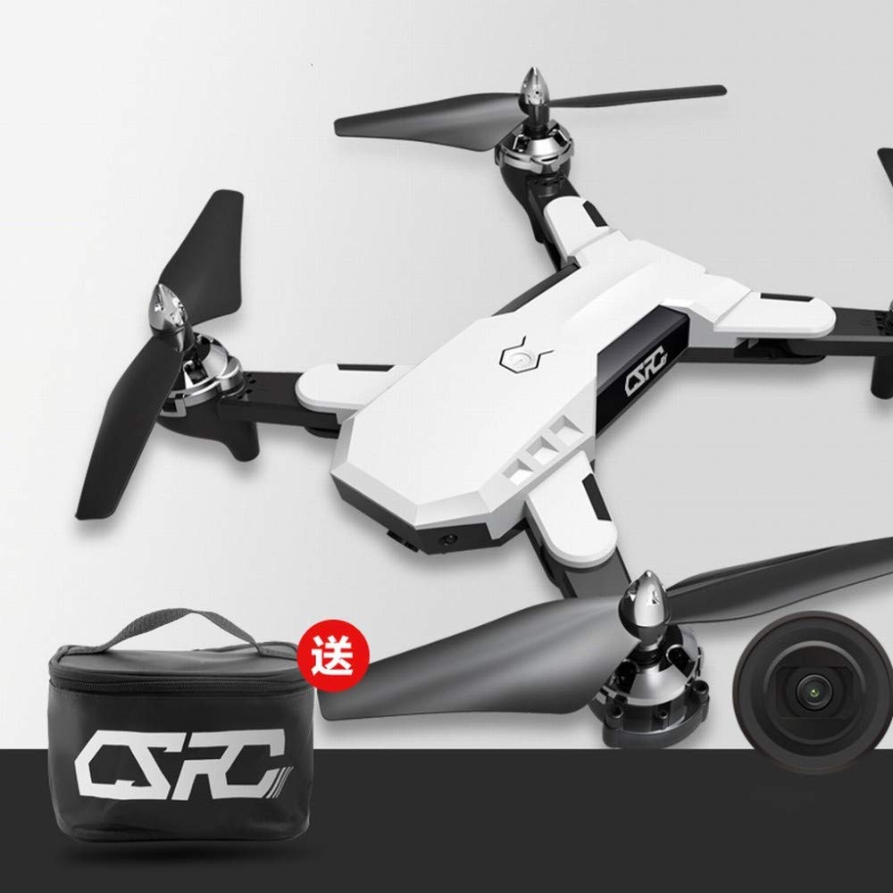 MU Velivoli a Quattro Assi Elicottero Mini Drone Fotografia Aerea Velivoli Professionali Hd Piccoli Aerei Modello Di Aeromodello Telecomando,bianca,Taglia unica