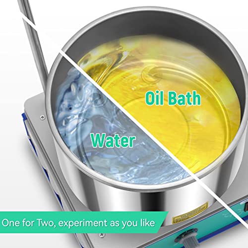 image for Mxmoonfree Digital Magnetic Stirrer Hot Plate with Constant Temperatur