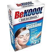 Be Koool Cooling Relief For Migraine Soft Gel Sheets 4 Each (Pack of 9)