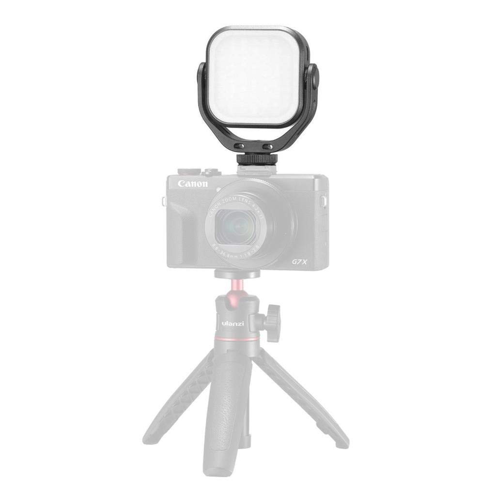Ulanzi Vijim VL66 - Mini lámpara LED Bicolor giratoria para Smartphone y cámara con Temperatura de Color Ajustable 2500-6500 K y batería de 2000 mAh, USB-C, luz Suave, iluminación de vídeo