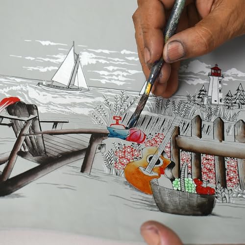 Anuschka Women's Original Hand-Painted Genuine Leather Organizer Crossbody2