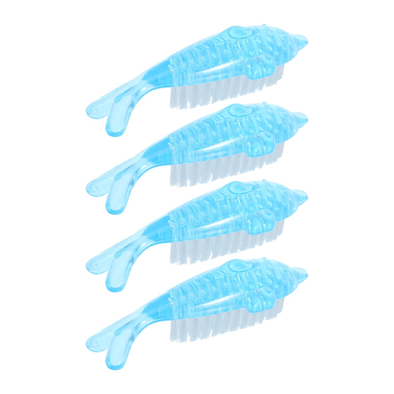 KALLORY Dolphin Nail Brush - Multi-functional Fingernail Cleaner
