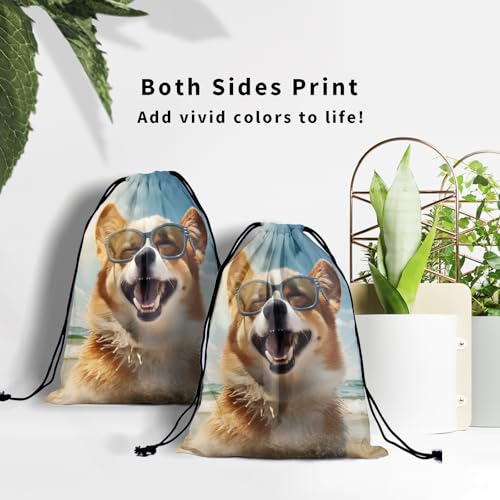 Image of Nerxy Pet Gymnastics Grip Bag Dog Cat Drawstring Grip Bags Puppy Shoe Bag Gym Storage Pouch
