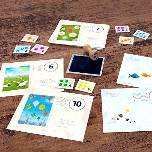 HABA Pio's Pigeon Post juego de mesa miniatura 4
